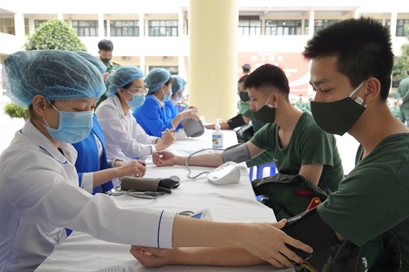 Phát động phong trào hiến máu tình nguyện trong tuổi trẻ quân đội năm 2021